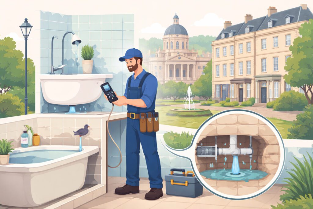 plumbing leaks bath homes